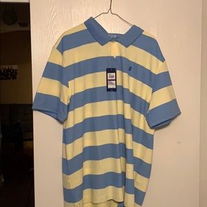 Izod striped polo